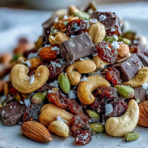 Homemade Trail Mix Dark Chocolate
