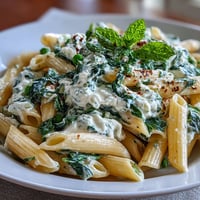 Creamy Pea and Ricotta Pasta with Mint, a light and fresh vegetarian dish perfect for spring. Tender pasta tossed with sweet peas, creamy ricotta, and bright lemon zest, topped with fragrant mint and Parmesan. Serve warm for a quick and satisfying dinner that celebrates seasonal flavors.